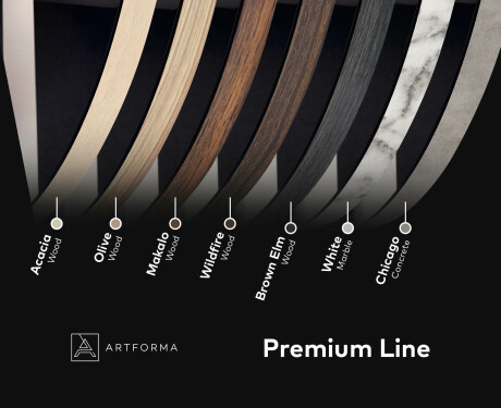 Okroglo viseče ogledalo z lučkami L96 #4