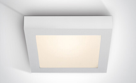 MORFI stropna svetilka 22 W, 3000 K, IP40, bela