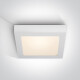 MORFI stropna svetilka 22 W, 3000 K, IP40, bela #1