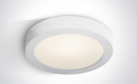 MORFI 2 stropna svetilka 30 W 3000 K IP40 bela