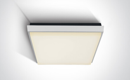 STAMATA stropna svetilka 25 W, 3000 K, IP54, antracit