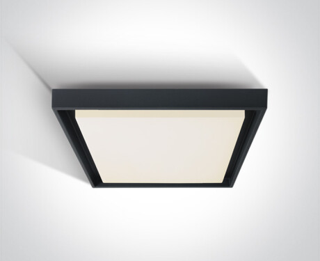 MOULKI stropna svetilka 30 W, 3000 K, IP54, bela