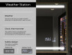 Pravokotno kopalniško ogledalo s svetlobo LED FrameLine L09 #8