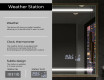 Pravokotno kopalniško ogledalo s svetlobo LED FrameLine L23 #8