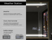Pravokotno kopalniško ogledalo s svetlobo LED FrameLine L75 #8