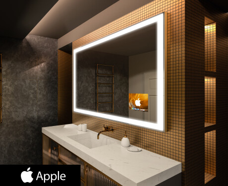 LED osvetljeno ogledalo z zaslonom SMART Apple L01