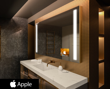 LED osvetljeno ogledalo z zaslonom SMART Apple L02