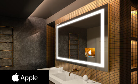 LED osvetljeno ogledalo z zaslonom SMART Apple L15