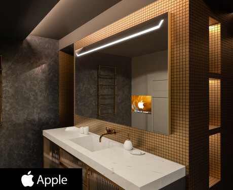 LED osvetljeno ogledalo z zaslonom SMART Apple L128