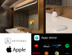 LED osvetljeno ogledalo z zaslonom SMART Apple L128 #2