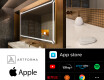 Kopalniško ogledalo z LED osvetlitvijo SMART L129 Apple #2