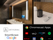 Pametno kopalniško ogledalo z lučmi LED L02 Google Series #4