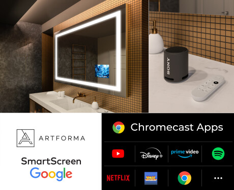 Pametno ogledalo po celotni dolžini L15 Google Series #4