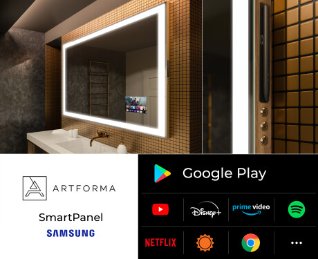Osvetljeno ogledalo LED s pametnim panelom SMART SmartPanel L01 #2