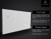 Osvetljeno ogledalo LED s pametnim panelom SMART SmartPanel L15 #5
