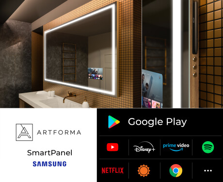 Osvetljeno ogledalo LED s pametnim panelom SMART SmartPanel L49 #2