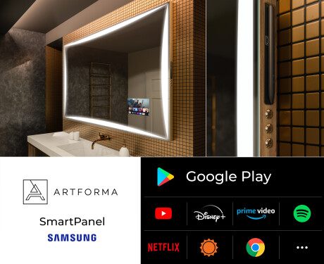 Osvetljeno ogledalo LED s pametnim panelom SMART SmartPanel L77 #2