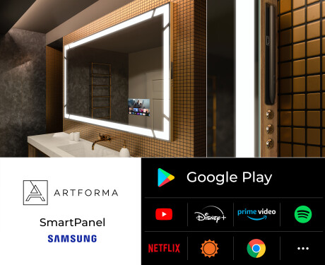 Osvetljeno ogledalo LED s pametnim panelom SMART SmartPanel L126 #2