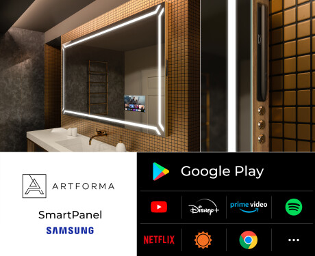Osvetljeno ogledalo LED s pametnim panelom SMART SmartPanel L129 #2