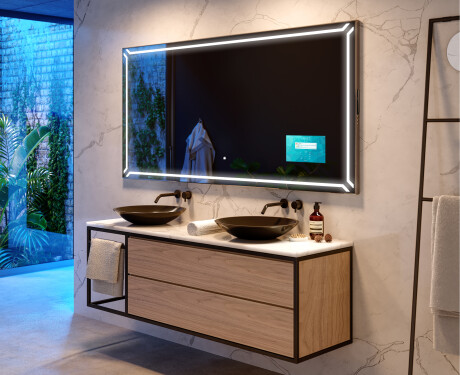 Osvetljeno ogledalo LED s pametnim panelom SMART SmartPanel L129 #6