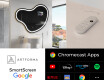 SMART nepravilno kopalniško ogledalo LED N223 Google #2