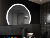 SMART polkrožno kopalniško ogledalo LED W222 Google