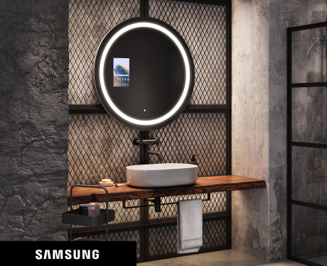 Okroglo čarobno ogledalo LED z osvetlitvijo L33 Samsung