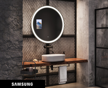 Okroglo čarobno ogledalo z LED osvetlitvijo L76 Samsung