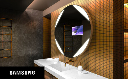 LED osvetljeno okroglo ogledalo SMART L114 Samsung