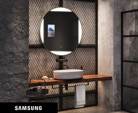 SMART okroglo kopalniško ogledalo LED L116 Samsung