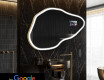 SMART nepravilno kopalniško ogledalo LED P222 Google
