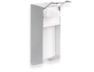Dozirnik za razkuževalno tekočino 0,5 l z gumbom za upravljanje z komolcem / mat aluminij