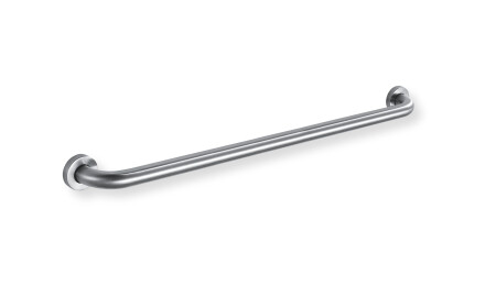 Opora za osebe z invalidnostjo, Ø32, ravna, STANDARD – 80 cm / brušena jekla