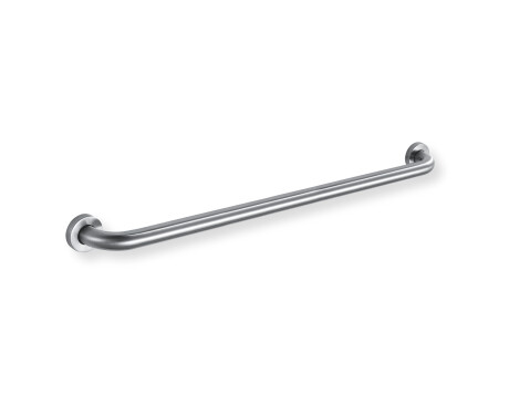 Opora za osebe z invalidnostjo, Ø32, ravna, STANDARD – 80 cm / brušena jekla