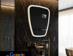 SMART nepravilno kopalniško ogledalo LED Z222 Google