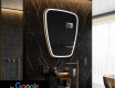 SMART nepravilno kopalniško ogledalo LED Z223 Google