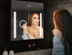 LED osvetljena ogledalna omarica - L02 Emily 66,5 x 72cm #9