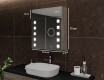LED osvetljena ogledalna omarica - L03 Emily 66,5 x 72cm #2