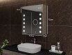 LED osvetljena ogledalna omarica - L06 Emily 66,5 x 72cm #2