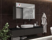 Smart LED osvetljena ogledalna omarica - L02 Sarah 100 x 72cm #11