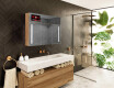 Smart LED osvetljena ogledalna omarica - L02 Sarah 100 x 72cm #6
