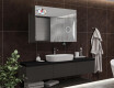 Smart LED osvetljena ogledalna omarica - L27 Sarah 100 x 72cm #11