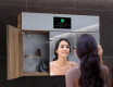 Smart LED osvetljena ogledalna omarica - L27 Sarah 100 x 72cm #8
