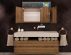 Smart LED osvetljena ogledalna omarica - L27 Sarah 100 x 72cm #9