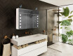 LED osvetljena ogledalna omarica - L06 Emily 100 x 72cm #10