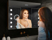 LED osvetljena ogledalna omarica - L06 Emily 100 x 72cm #9