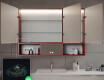 LED kopalniška omarica Emma - 3 vrata 100 x 72 cm #9